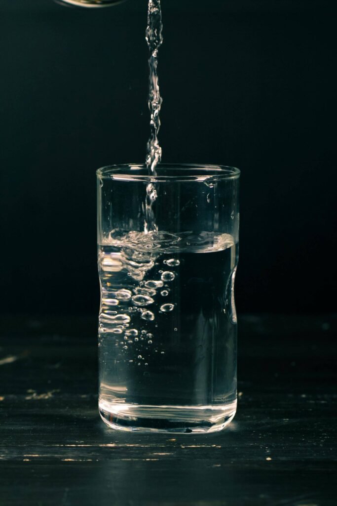 Glass of water — essential weight loss drink