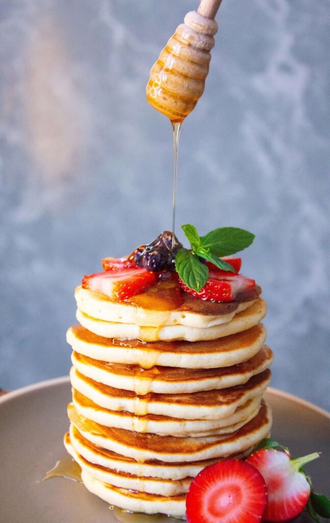 simple pancake breakfast as part of kidney friendly recipes for renal diet