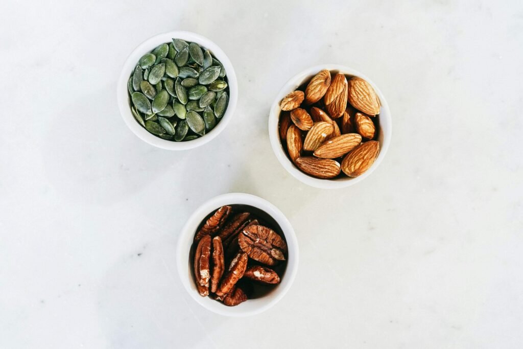 Heart healthy snacks unsalted nut trail mix