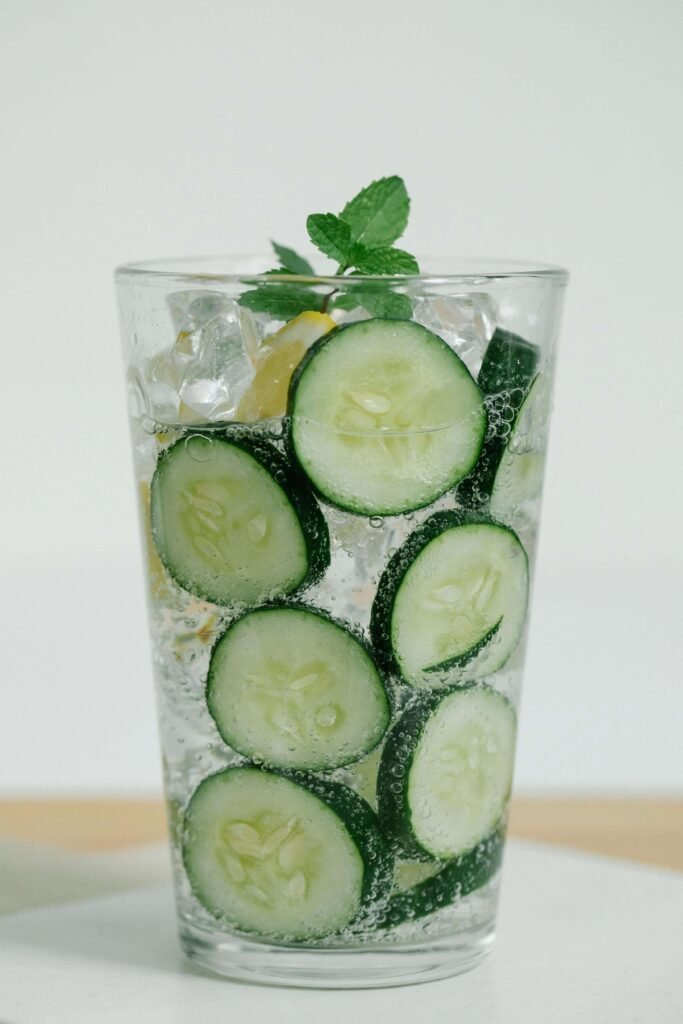 Cucumber mint water — refreshing weight loss drink
