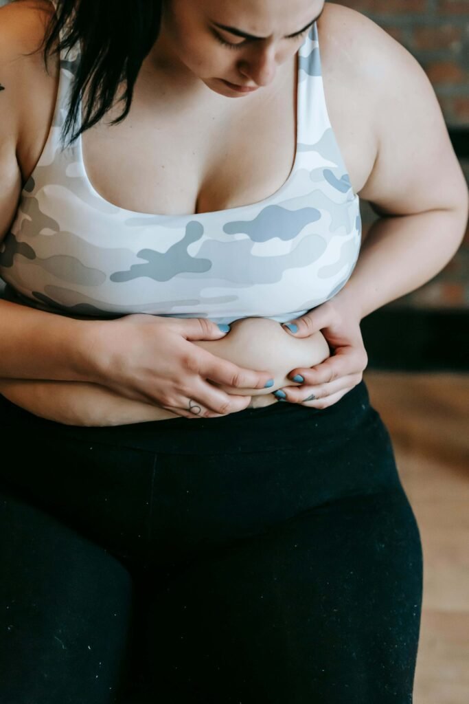 why am I not losing weight even after dieting stress belly fat