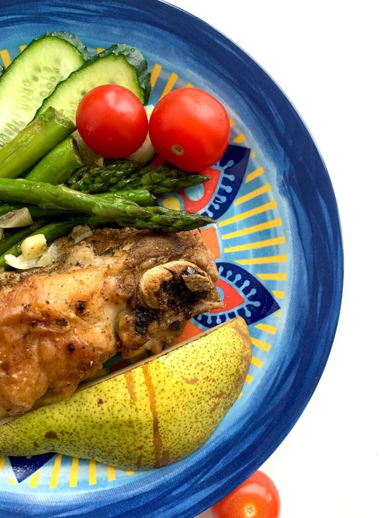 why am I not losing weight even after dieting balanced meal plate