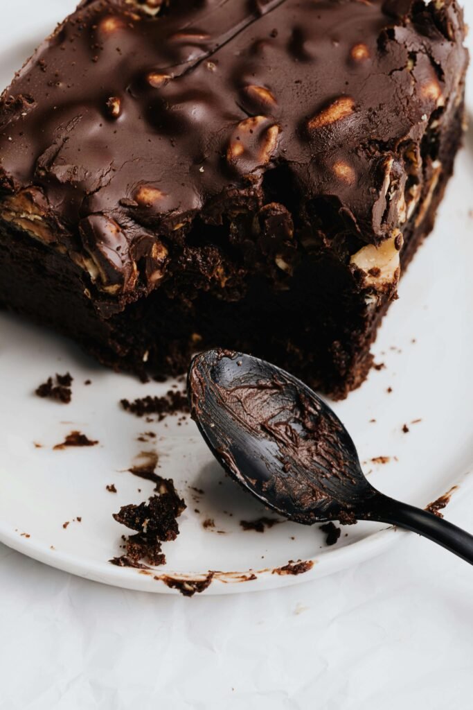 Low calorie flourless brownies