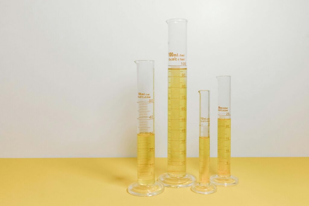 Urine color chart showing hidden signs of dehydration