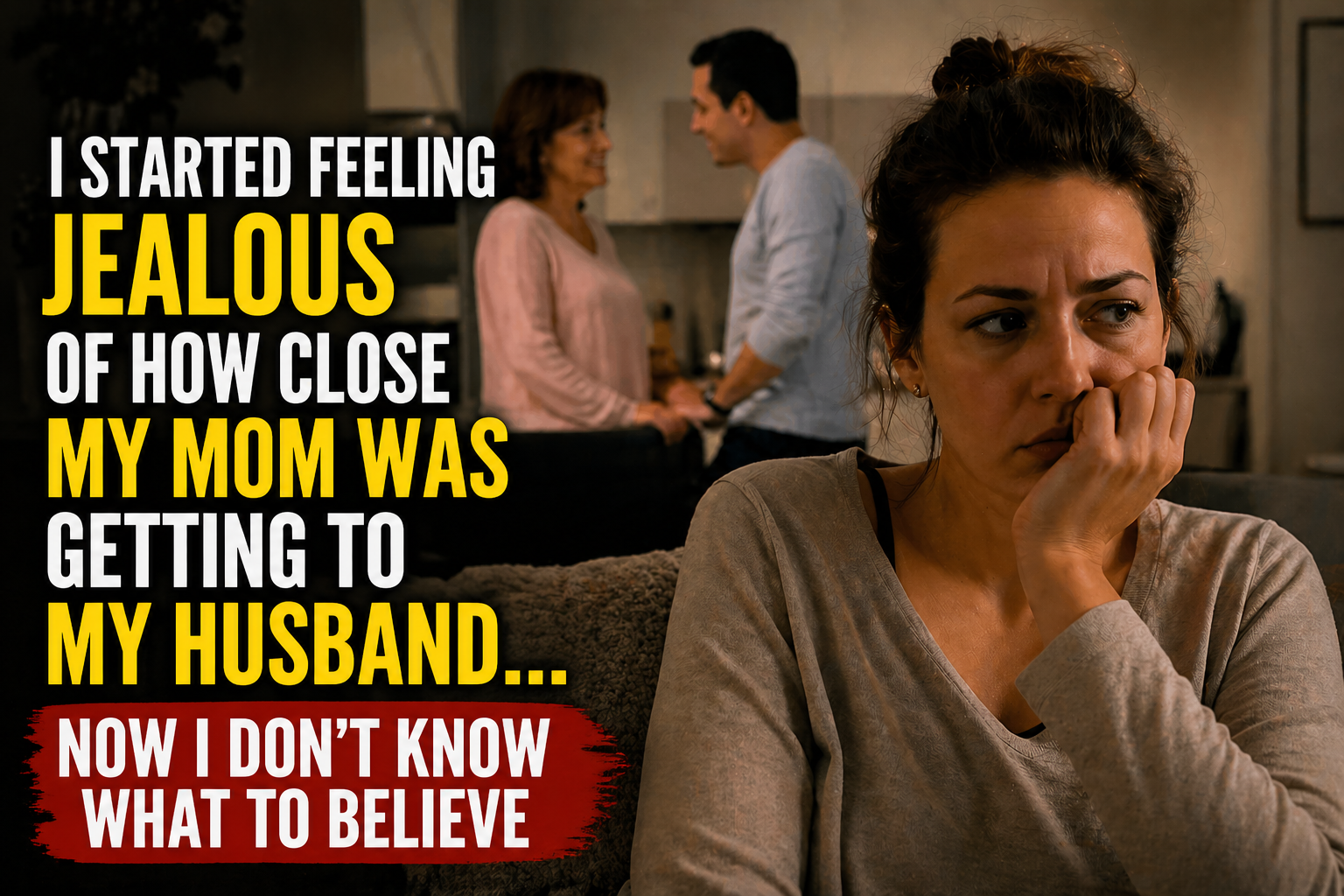 I Started Feeling Jealous of How Close My Mom Was Getting to My Husband… Now I Don’t Know What to Believe