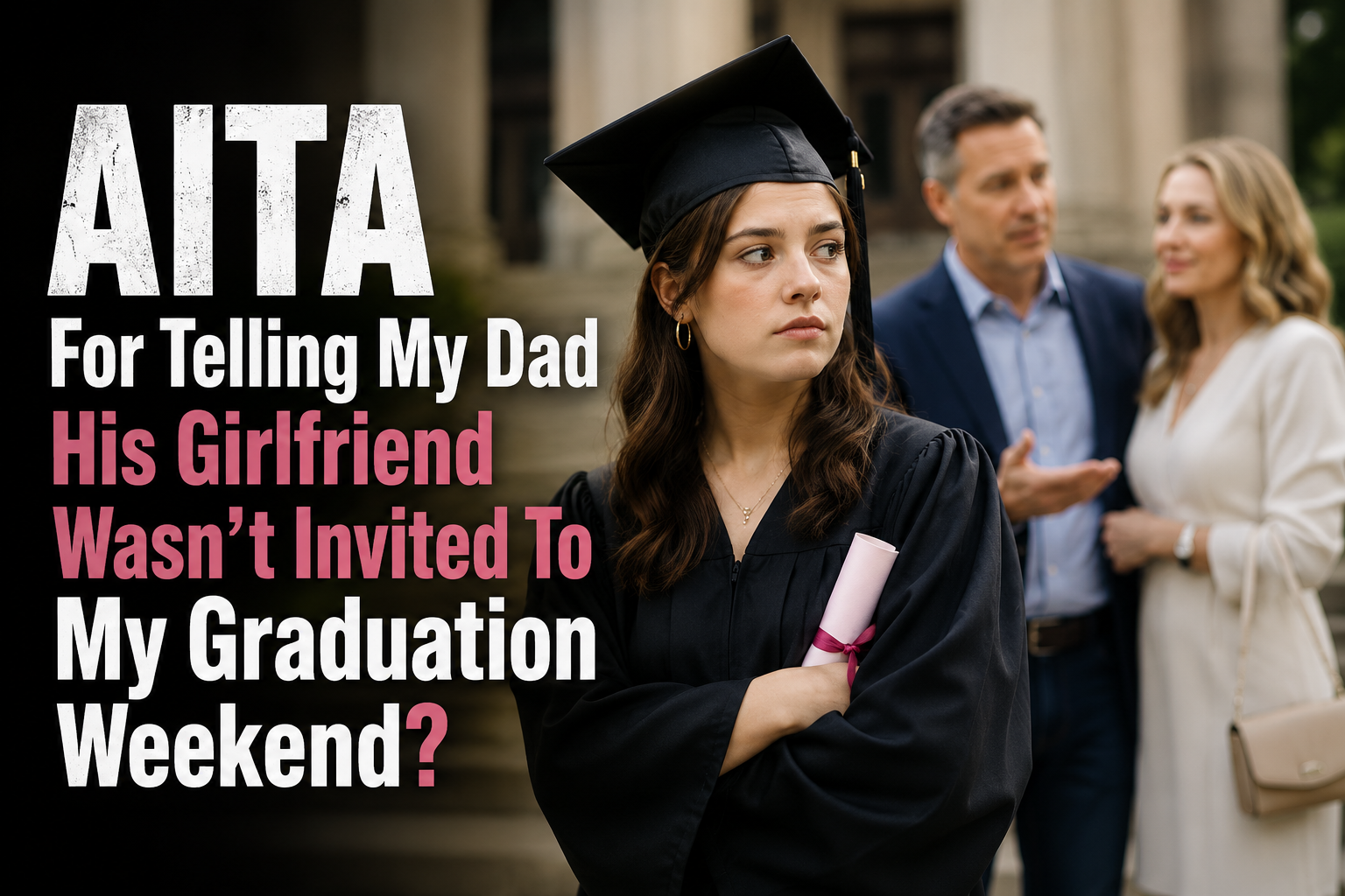 AITA For Telling My Dad His Girlfriend Wasn’t Invited To My Graduation Weekend?