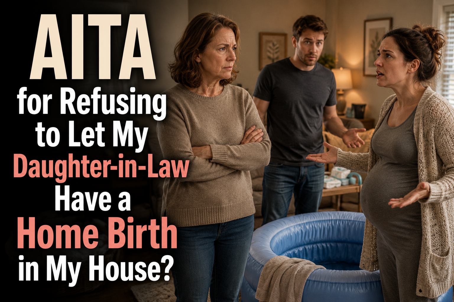 AITA for Refusing to Let My Daughter-in-Law Have a Home Birth in My House?