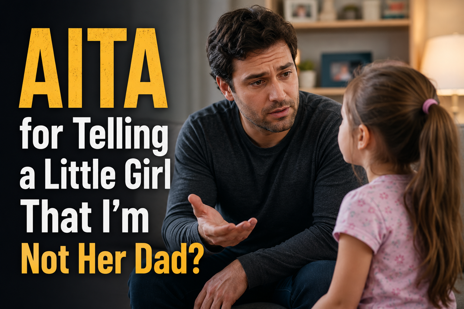 AITA for Telling a Little Girl That I'm Not Her Dad?