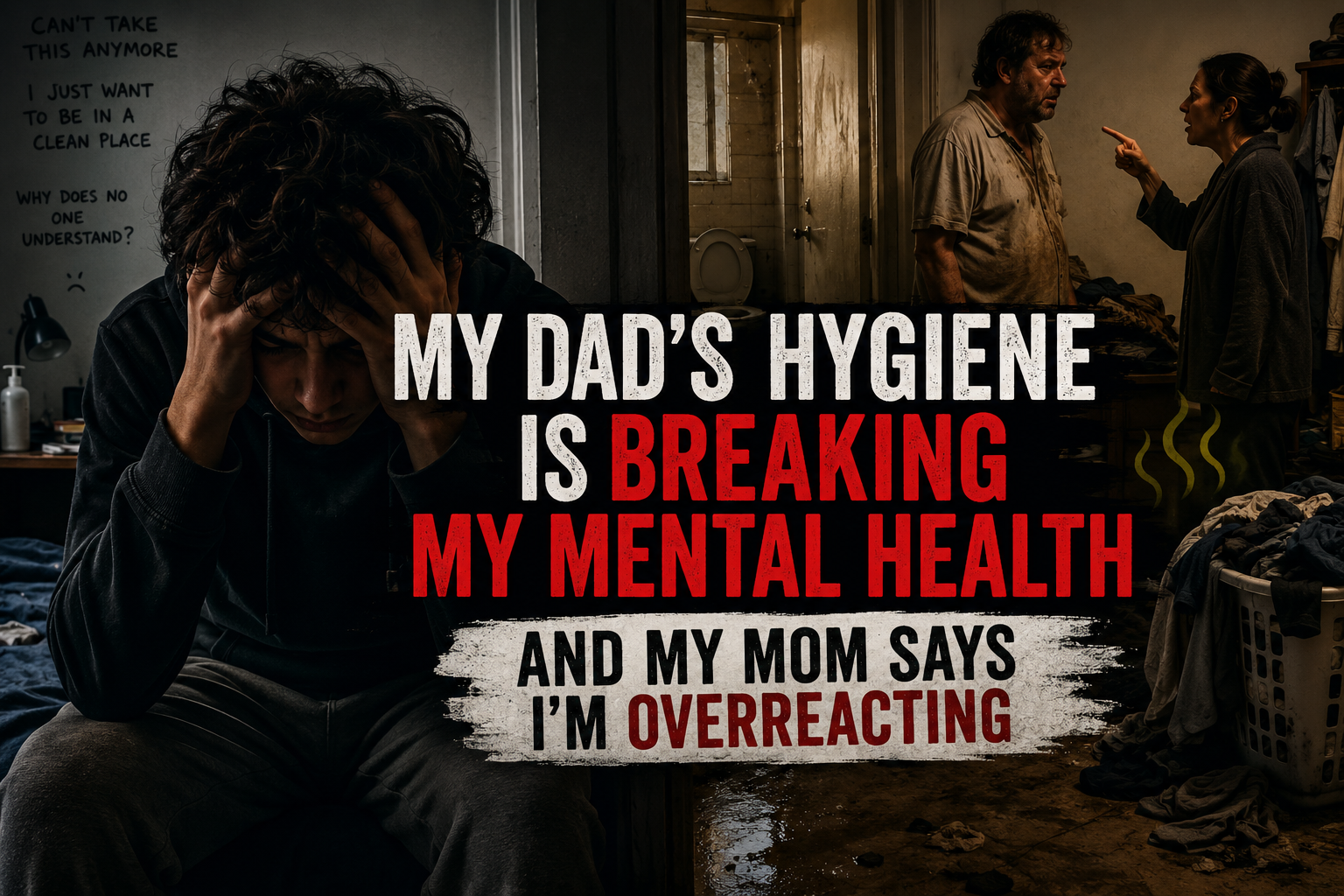 My Dad’s Hygiene Is Breaking My Mental Health and My Mom Says I’m Overreacting