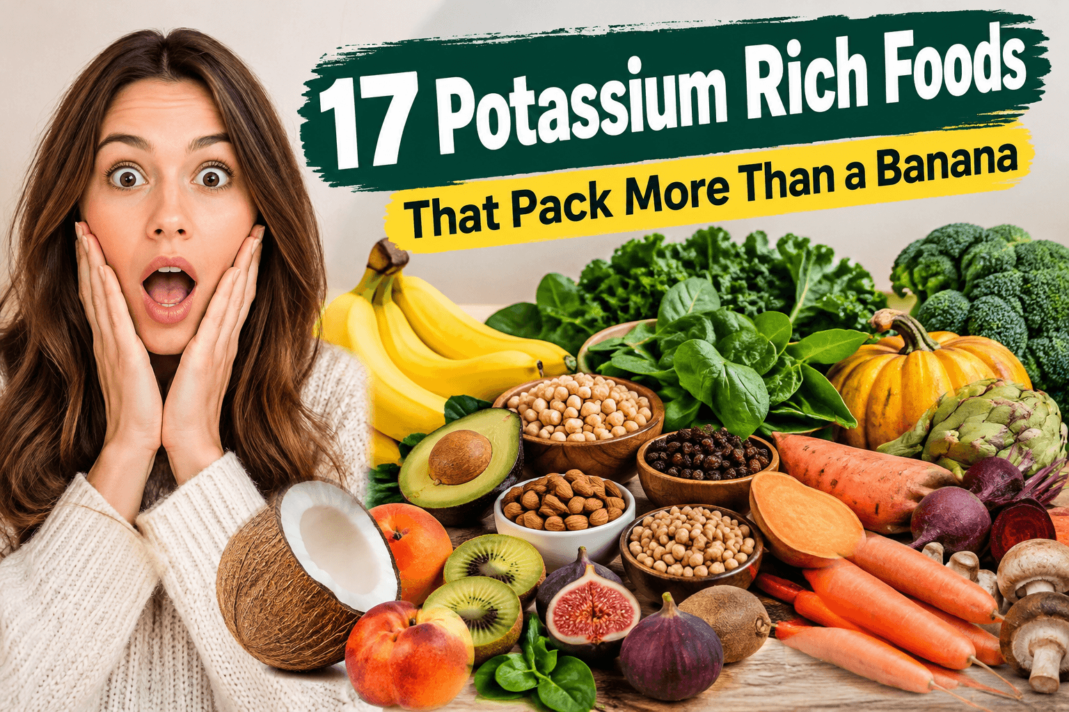 17 Potassium Rich Foods to Add to Your Diet Beyond Bananas